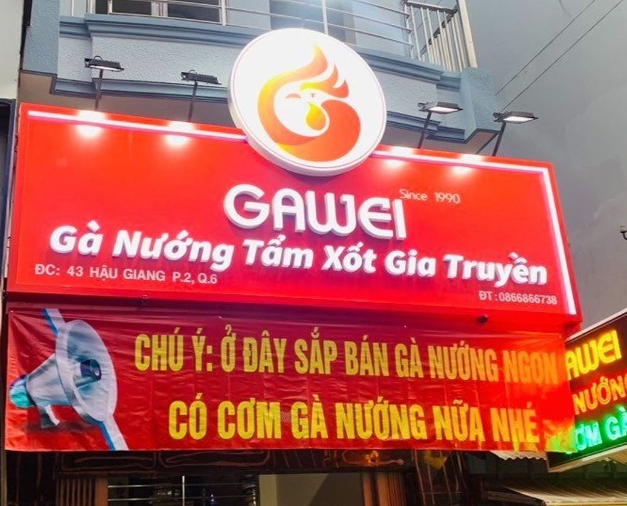 Chuỗi cửa hàng gà nướng getway