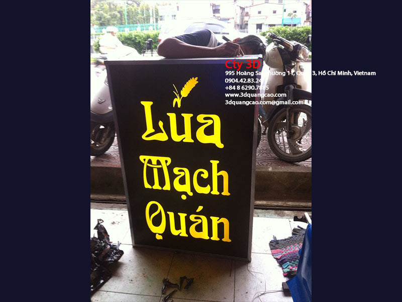 Một trong số các biển hiệu quảng cáo đẹp nhất