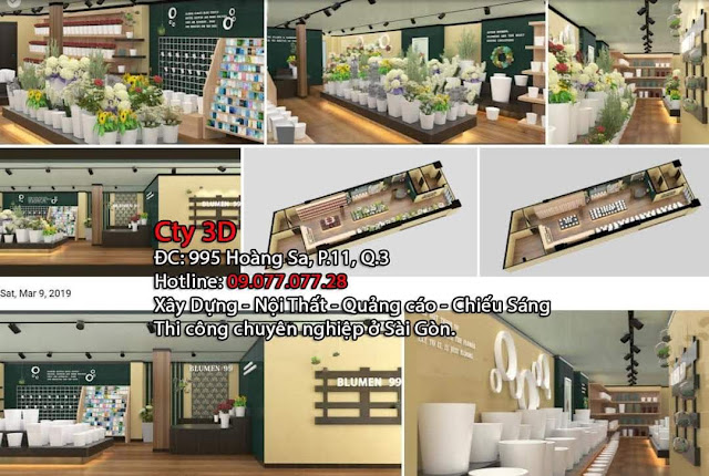 Các mẫu thiết kế nội thất nổi bật đã thực hiện