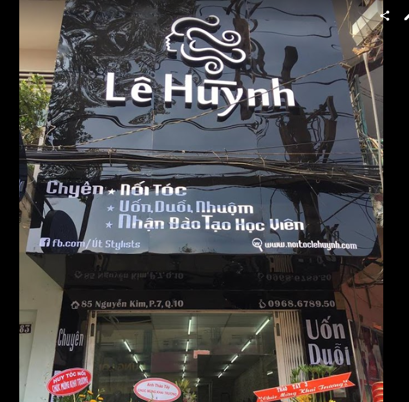 Bảng  hiệu nền Alu chữ mica siêu đẹp