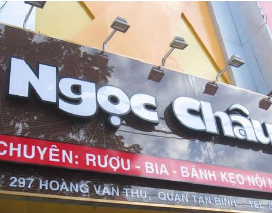 Bảng hiệu mica, nội dung mica không đèn