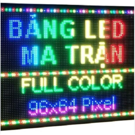 Hộp đèn led ma trận full màu