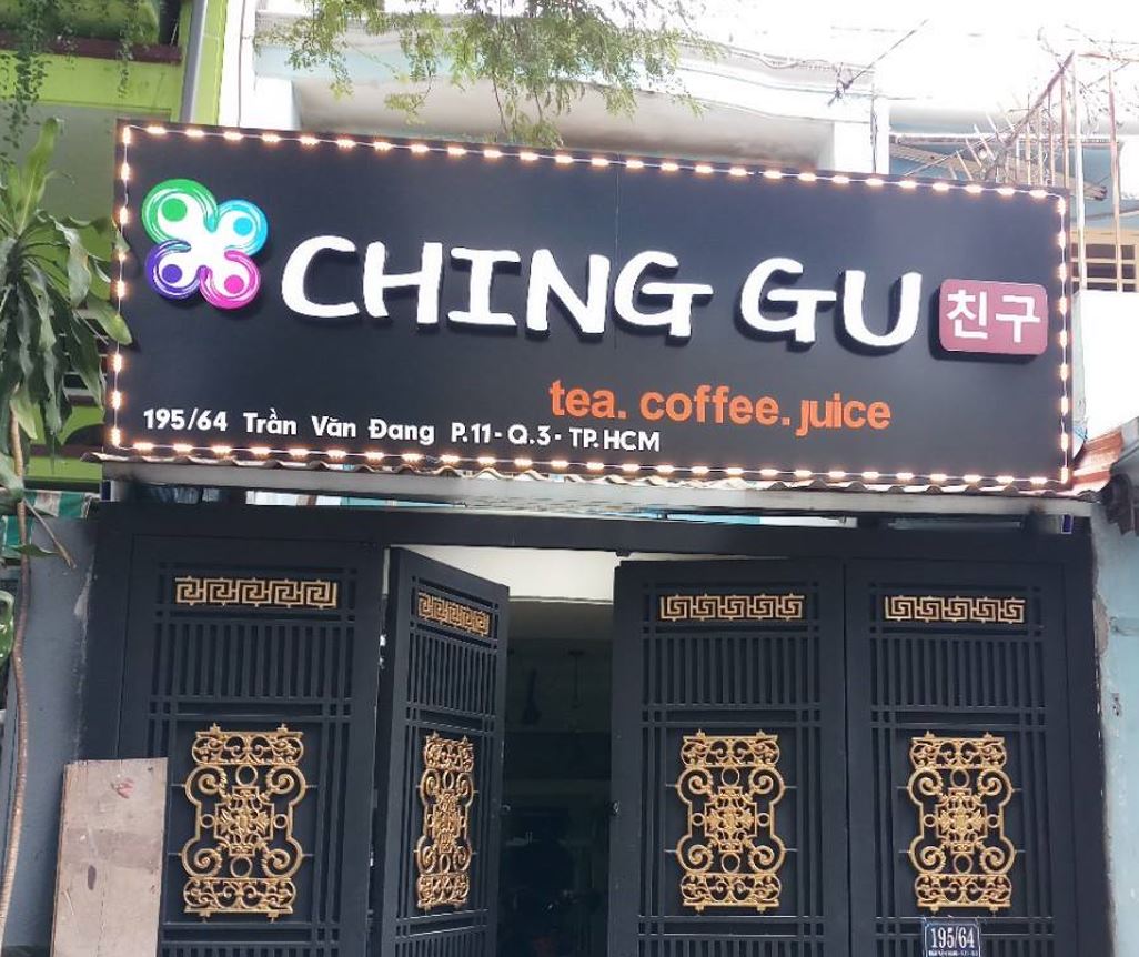 bảng hiệu alu đen có viền led, chứ mica có đèn sáng mặt giá rẻ, Bảng Hiệu Alu Đe... - 3D Quảng Cáo