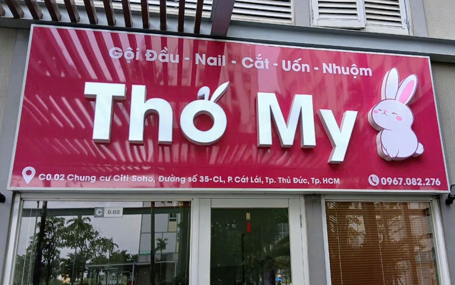 bảng hiệu nail nền bóng chữ nổi khối không đèn đơn giản, giá rẻ., Nền bảng hiệu ... - Quảng Cáo Ad Shop