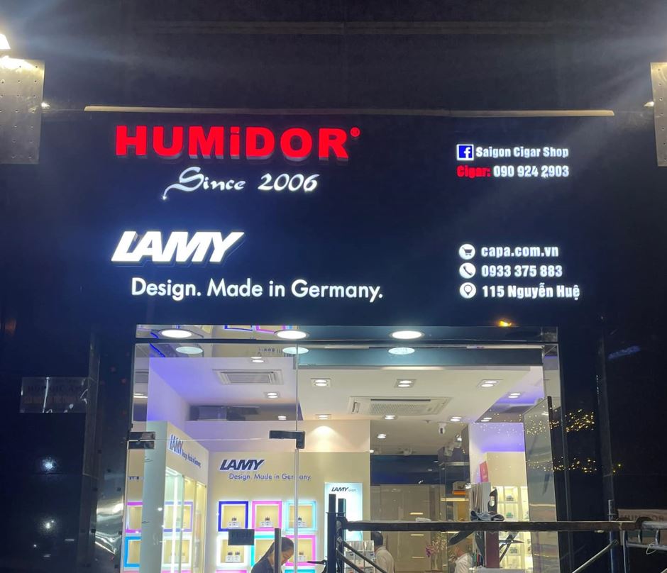 biển hiệu nền alu, nội dung chữ mica đèn sáng mặt giá rẻ, Nền mặt dựng bảng hiệu... - Quảng Cáo Ad Shop