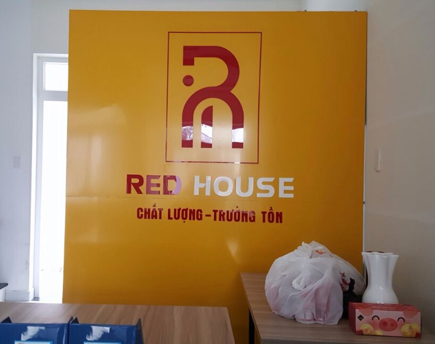 bộ logo mica dán lên nền alu ốp tường  giá rẻ, Bộ Logo Mica D&aacute;n Tường Tr&... - 3D Quảng Cáo