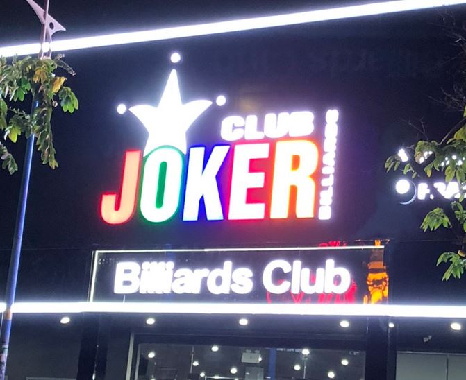 Chữ mica có đèn led, Bộ chữ bảng hiệu làm bằng mica đài loan, uốn nổi khối dày 5... - Quảng Cáo Ad Shop