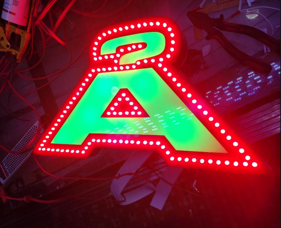 Chữ nổi khối mica có viền led, Chữ Nổi Khối Mica C&oacute; Viền LED &ndash; Giải... - 3D Quảng Cáo CN3