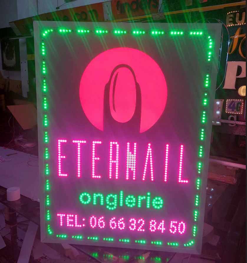 hộp đèn led ruồi 5 ly, nội dùng lọng và dán mica đẹp giá rẻ