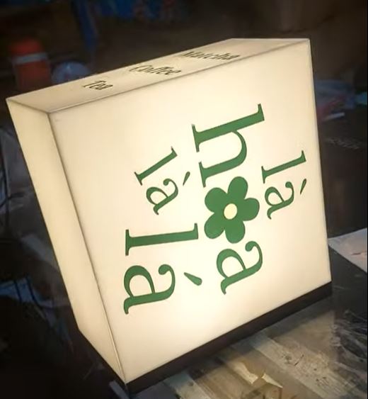 hộp đèn mica sáng tất cả các mặt, nội dung in UV sang trọng, HỘP Đ&Egrave;N MICA... - 3D Quảng Cáo CN3