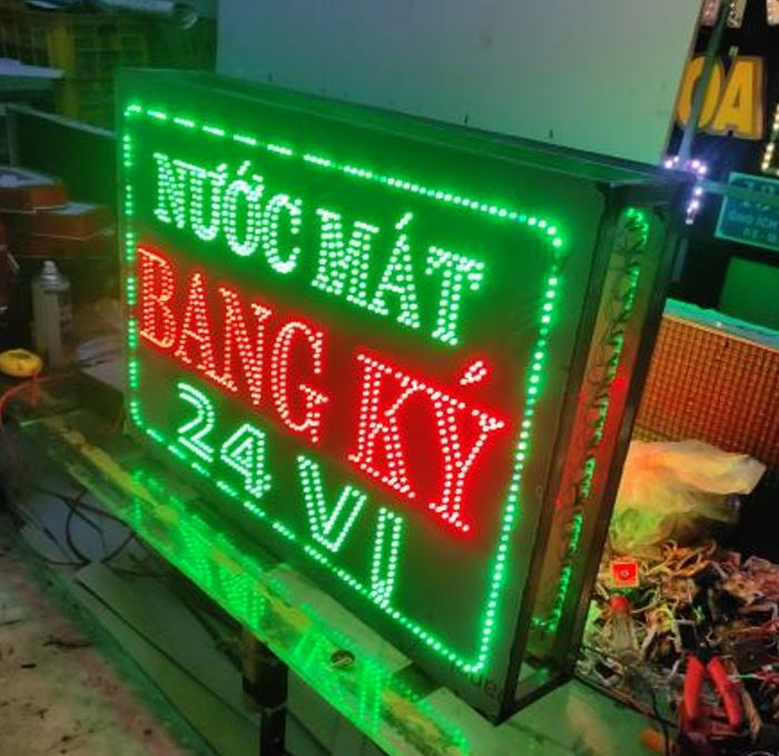 hộp đèn vẫy ngang, led ruồi siêu nổi  giá rẻ,  lắp trên Cao, Hộp đèn vẫy alu, nộ... - 3D Quảng Cáo