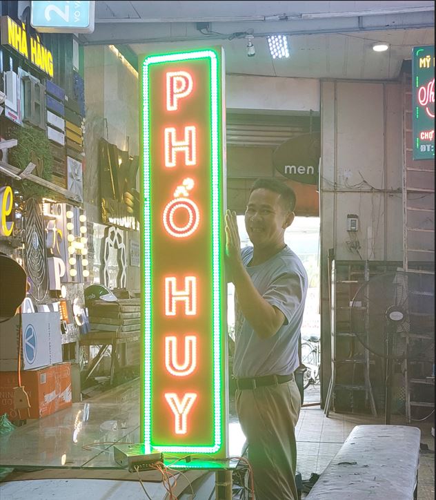 Hộp led ruồi 1 mặt ốp tường