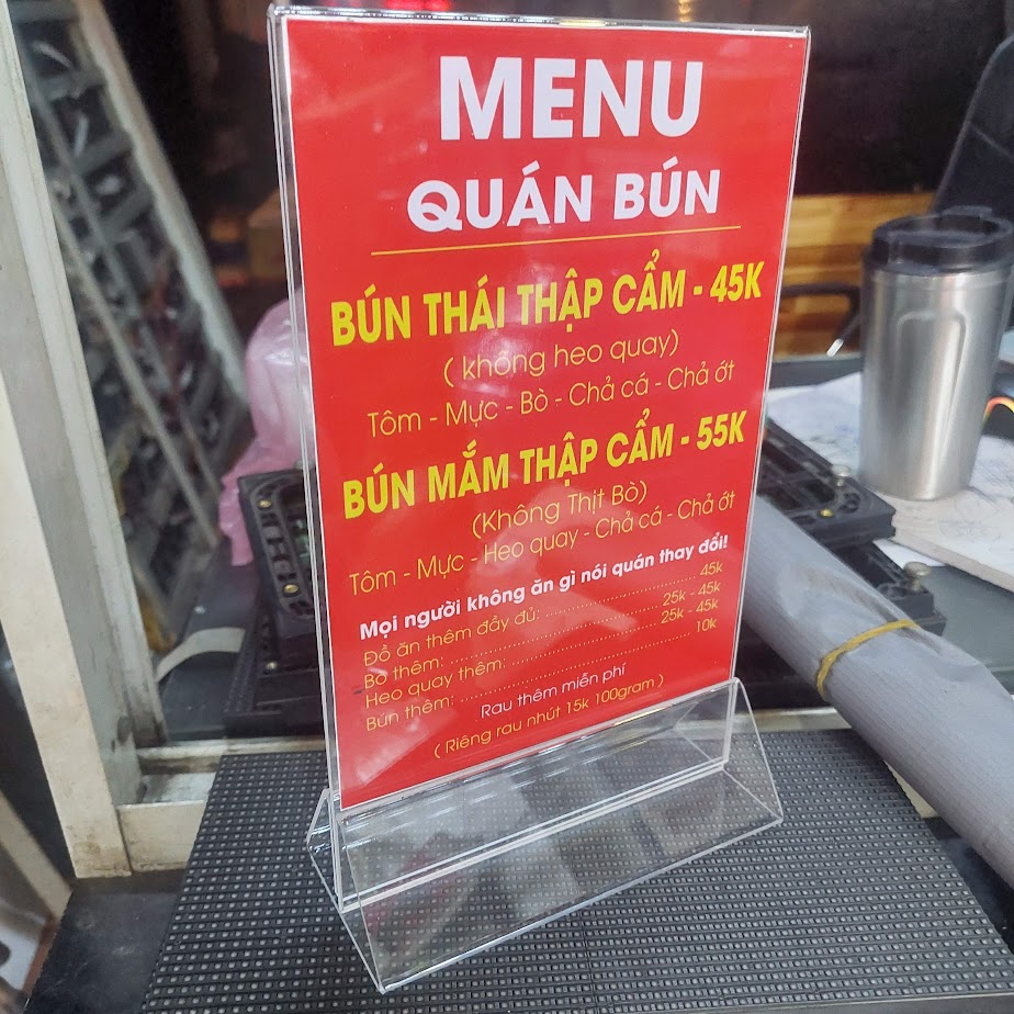 menu để bàn cho quán ăn, quán cafe chất liệu mica, Thiết kế đơn giản m&agrave; t... - 3D Quảng Cáo CN3