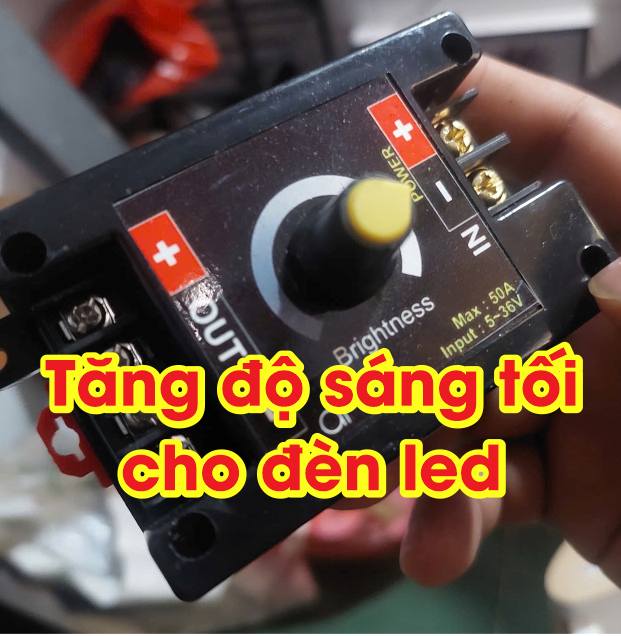Dimmer Tăng – Giảm Độ Sáng Cho Đèn LED Quảng Cáo